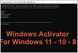 Télécharger Windows Activator pour Windows Gratui